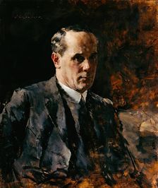 Self-portrait, 1925. Creator: Fritz Rojka