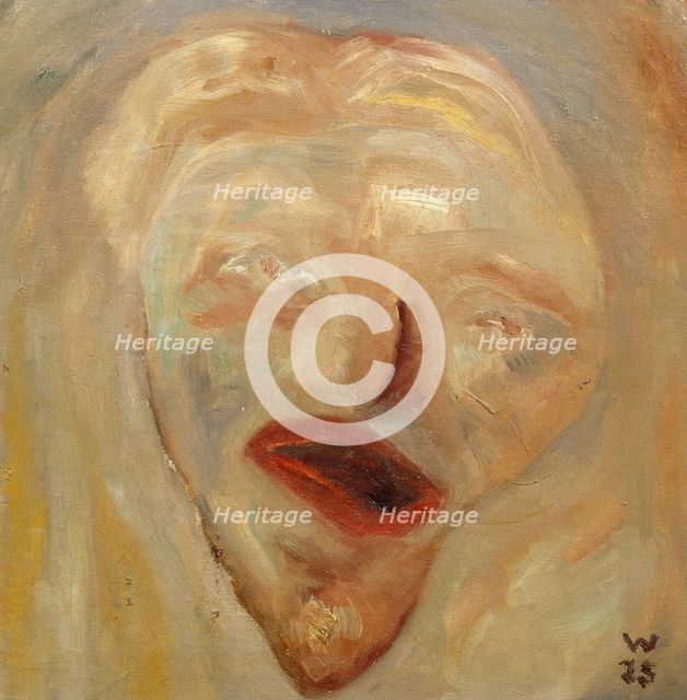 Self-portrait, 1925. Creator: Wichman, Erich (1890-1929).