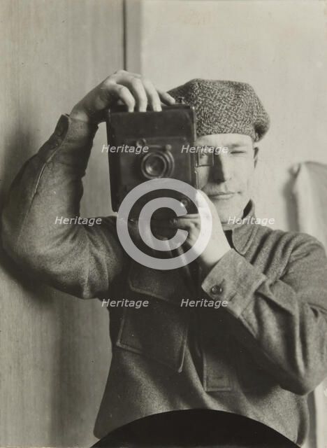 Self-Portrait, 1926. Creator: Klutsis, Gustav (1895-1938).