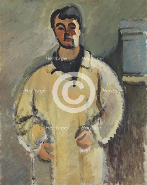 Self portrait, 1926. Creator: Harald Giersing.