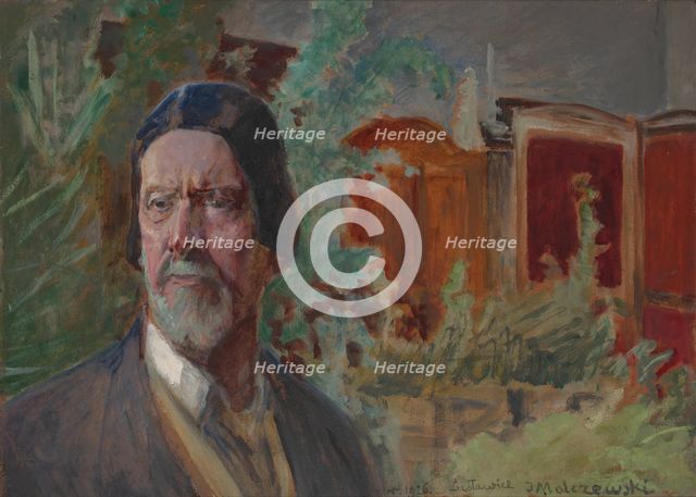 Self-Portrait, 1926. Creator: Jacek Malczewski.