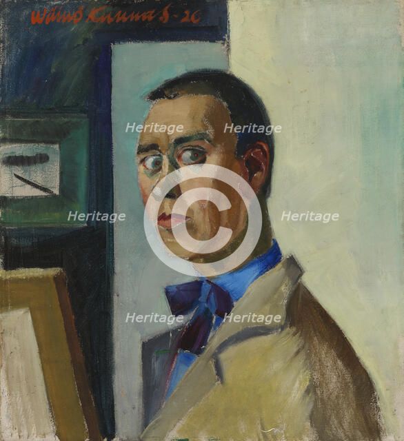 Self-Portrait, 1926. Creator: Vaino Kunnas.
