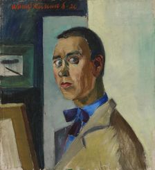 Self-Portrait, 1926. Creator: Vaino Kunnas