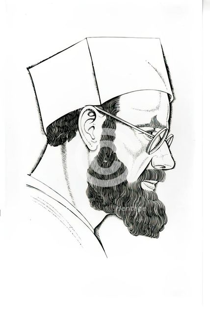 Self Portrait, 1927. Creator: Eric Gill.