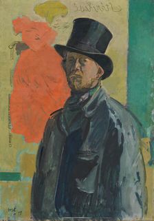 Self portrait, 1927. Creator: Mogens Lorentzen