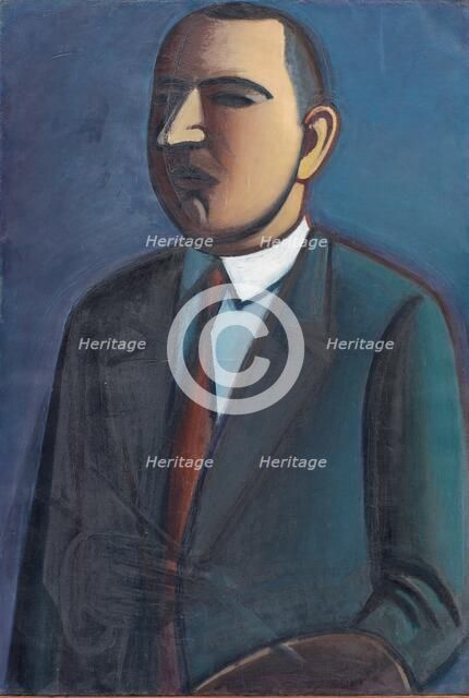 Self-Portrait, 1927. Creator: Vilhelm Lundstrom.