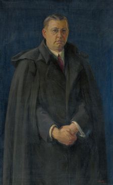 Self-Portrait, 1928. Creator: Andrej Kovacik