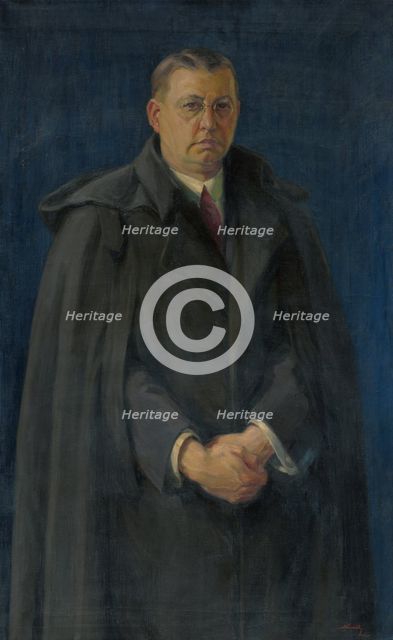 Self-Portrait, 1928. Creator: Andrej Kovacik.