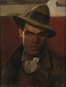 Self-portrait, 1928. Creator: Pancheri; Gino (1905-1943)