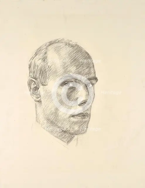 Self-portrait, 1928. Creator: Walther Gamerith.