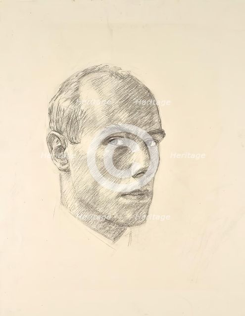 Self-portrait, 1928. Creator: Walther Gamerith.