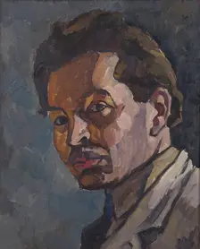 Self-Portrait, 1929. Creator: Ilmari Ikonen