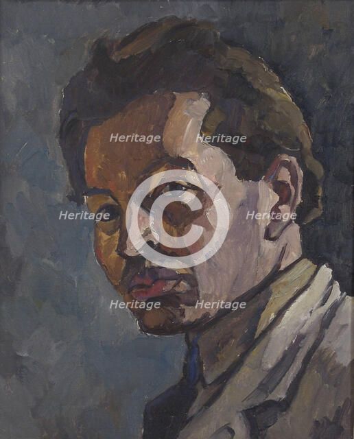 Self-Portrait, 1929. Creator: Ilmari Ikonen.