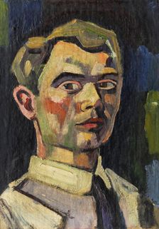 Self-portrait, 1929. Creator: Macke, Helmuth (1891-1936)