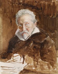 Self-Portrait, 1920-1929. Creator: Il'ya Repin