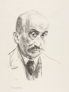 Self-Portrait, 1921. Creator: Max Liebermann (German, 1847-1935)