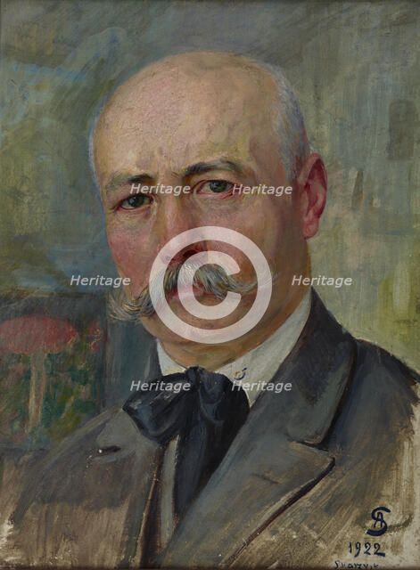 Self-Portrait, 1922. Creator: Ambrozy Sabatowski.