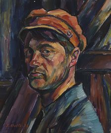 Self-Portrait, 1922. Creator: Ilmari Aalto