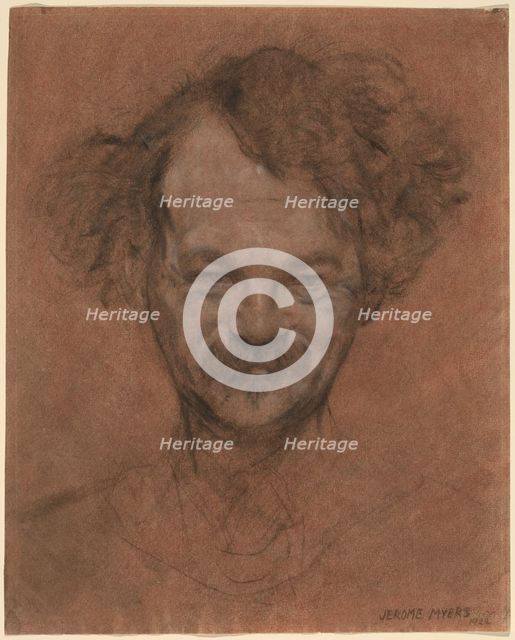 Self-Portrait, 1922. Creator: Jerome Myers.
