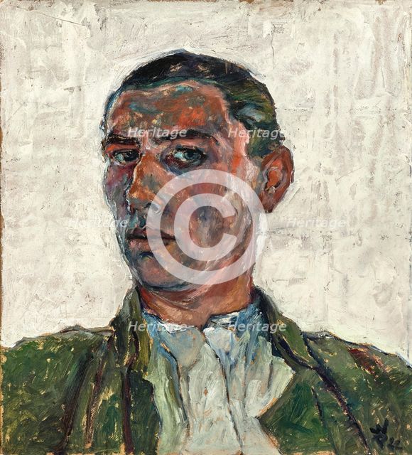 Self-portrait, 1922. Creator: Prachensky, Wilhelm Nikolaus (1898-1956).