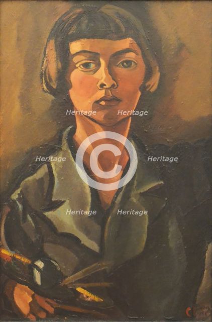 Self-Portrait, 1922. Creator: Toorop, Charley (1891-1955).