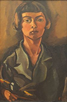 Self-Portrait, 1922. Creator: Toorop, Charley (1891-1955)