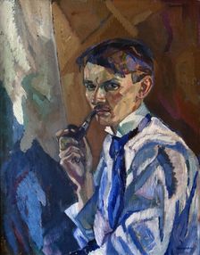 Self-portrait, 1922. Creator: Törneman; Axel (1880-1925)