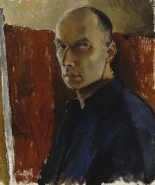 Self-Portrait, 1923. Creator: Alvar Cawén