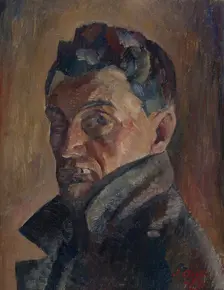 Self-Portrait, 1923. Creator: Ilmari Aalto