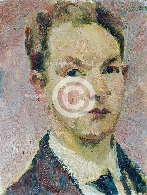Self-portrait, 1923. Creator: Matthias May.