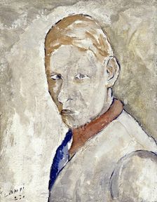 Self-Portrait, 1923. Creator: Vilho Lampi