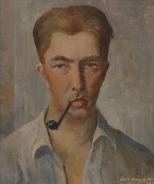 Self-Portrait, 1934. Creator: Juho Salminen