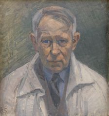 Self-portrait, 1936. Creator: Karl Schou