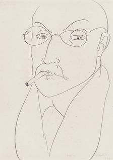 Self-portrait, 1939. Creator: Henri Matisse