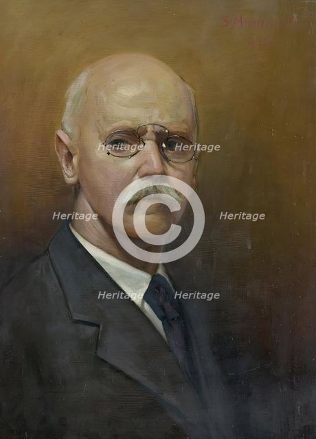 Self-portrait, 1939. Creator: Serafin Maurer.