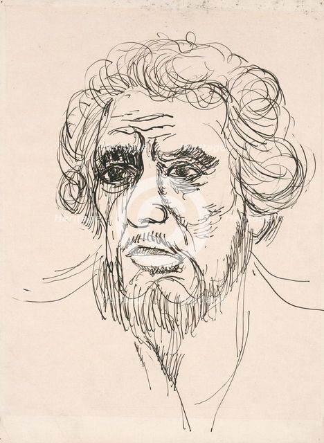 Self-portrait, 1930-1939. Creator: Cyprian Majernik.
