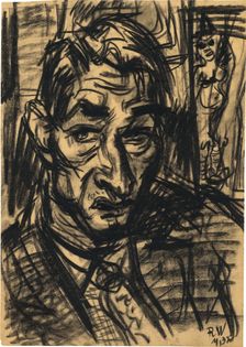 Self-portrait, 1932. Creator: Wacker, Rudolf (1893-1939)