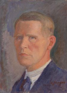 Self-Portrait, 1933. Creator: Emil Jankes