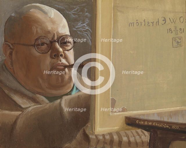 Self-Portrait, 1933. Creator: Eric Ehrstrom.