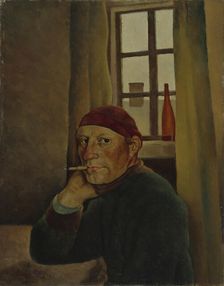 Self-Portrait, 1933. Creator: Vilho Lampi