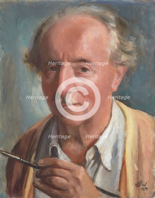 Self-Portrait, 1944. Creator: Wojciech Weiss.