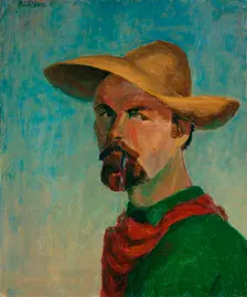 Self-Portrait, 1945. Creator: Bror Andsten