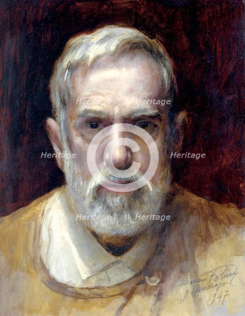 Self-Portrait, 1947. Creator: Fortuny y Madrazo, Mariano (1871-1949).