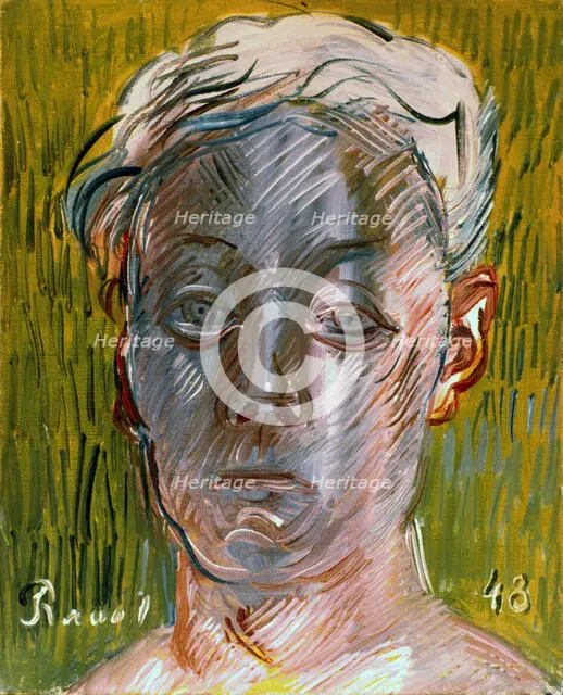 'Self Portrait', 1948. Artist: Raoul Dufy