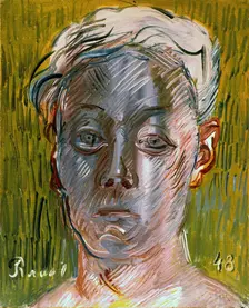 Self Portrait 1948. Artist: Raoul Dufy