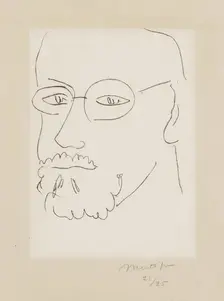 Self-portrait, 1949. Creator: Henri Matisse
