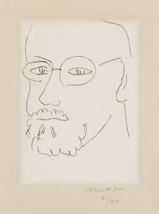 Self-portrait, 1949. Creator: Henri Matisse