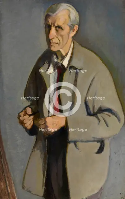Self Portrait, 1941. Creator: Jean Van den Eeckhoudt.