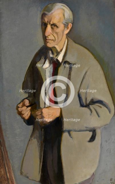 Self Portrait, 1941. Creator: Jean Van den Eeckhoudt.