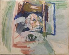 Self-Portrait, 1941. Creator: Niels Larsen Stevns